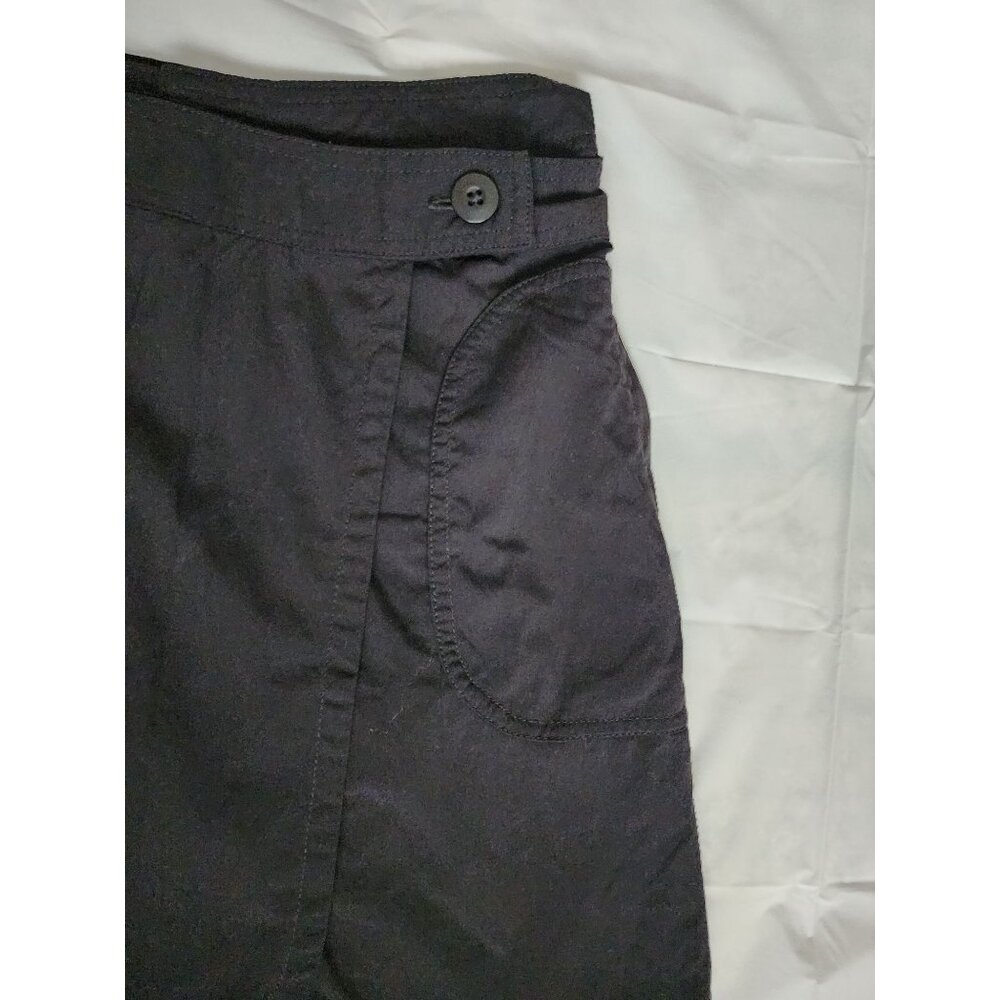 Patagonia Women's Black Activewear Golf Tennis Casual Wrap A-Line Skirt Size 4 - Picture 5 of 14